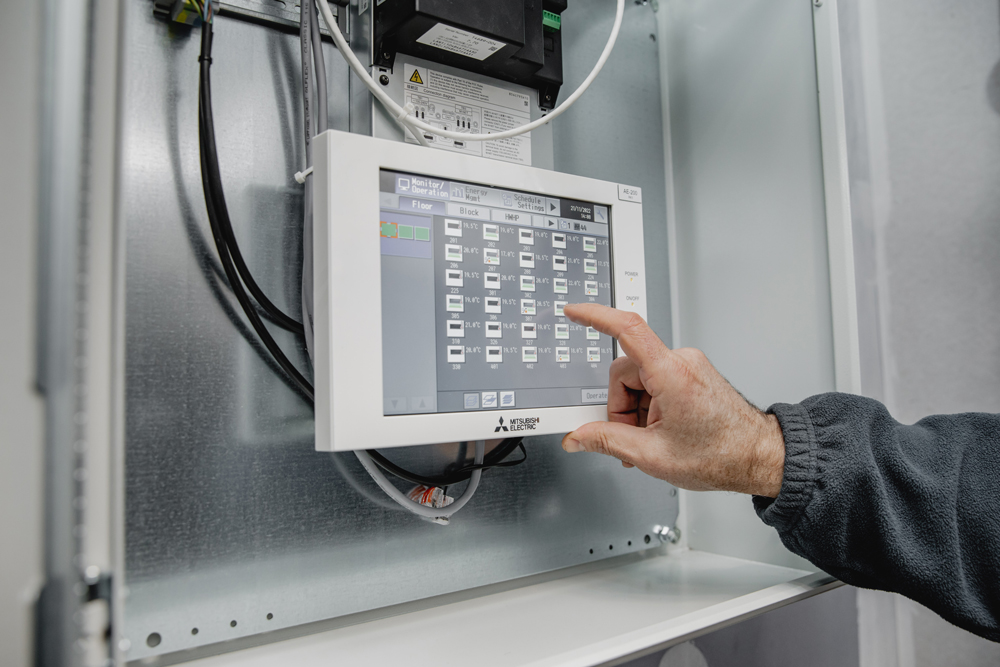 bedienen AE200 regeling