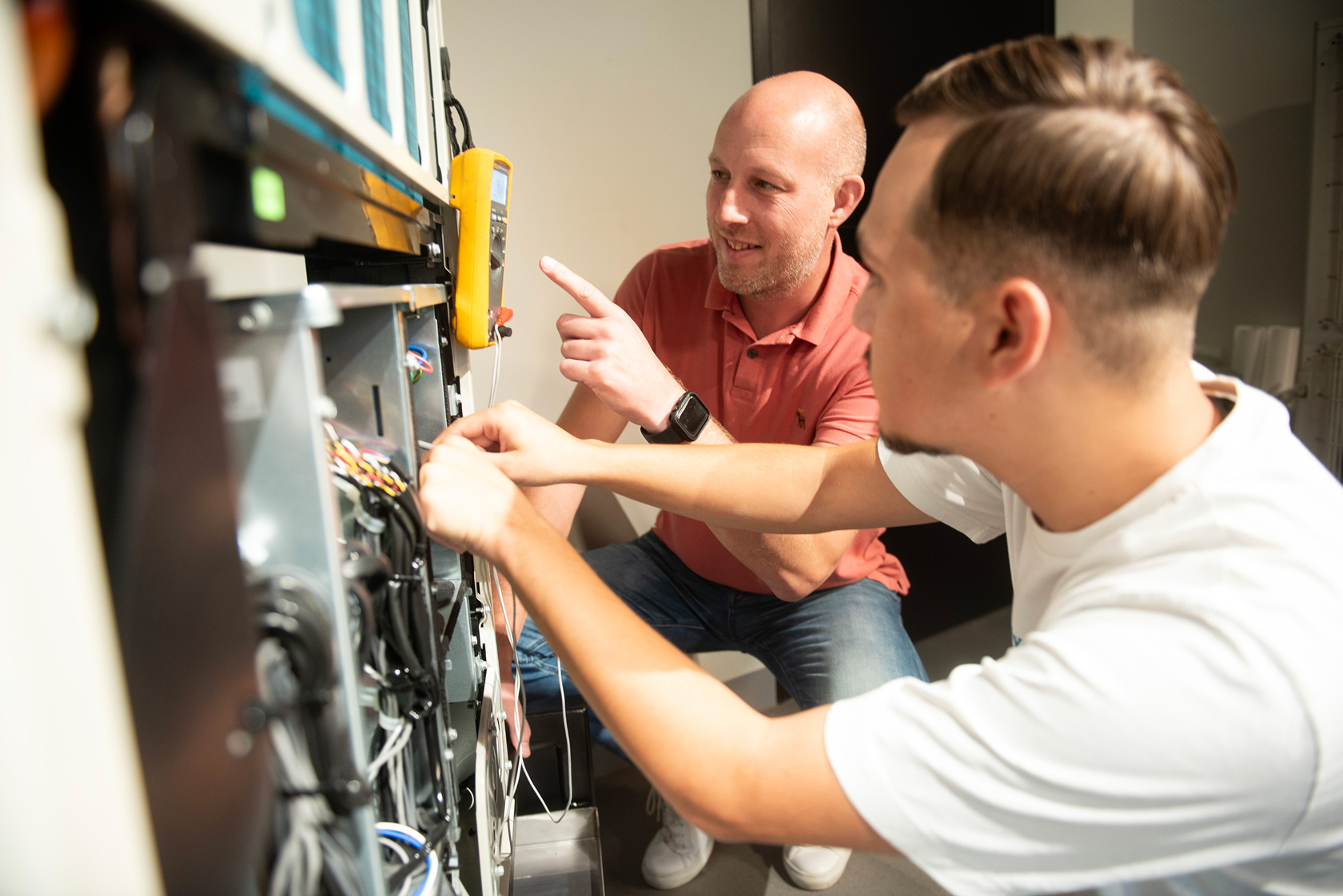 installateurs in opleiding