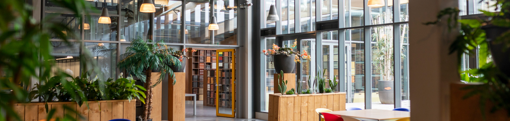 kantoorruimte met planten