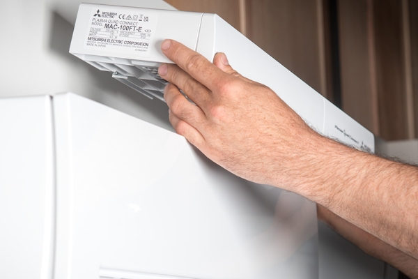 Additionele luchtreiniger voor airconditioners van Mitsubishi Electric