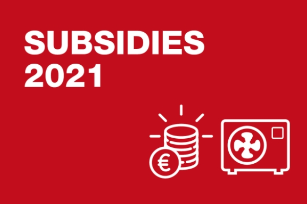 Welke subsidie krijg ik voor Mitsubishi Electric producten in 2021?
