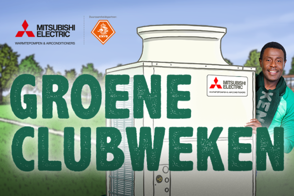 KNVB en Mitsubishi Electric trappen eerste editie Groene Clubweken af