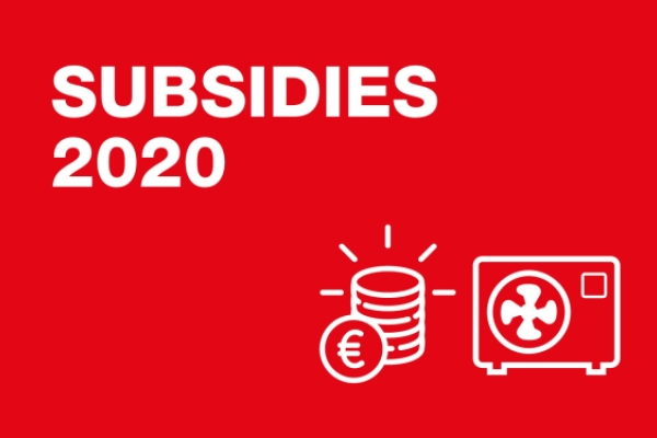 Welke subsidie krijg ik voor Mitsubishi Electric producten in 2020? 