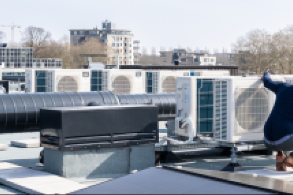 Warmtepomp en wtw werken slim samen in project Boschmeersingel