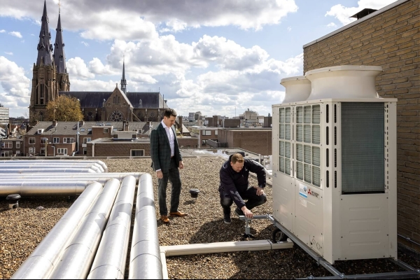Centrale klimaatbeheersing na hoteluitbreiding