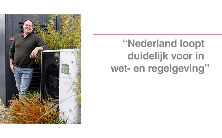 Nederland loopt duidelijk voor in wet- en regelgeving