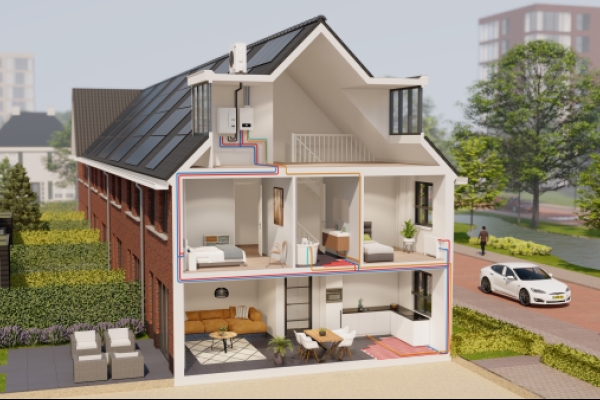 TNO onderzoek: All-electric warmtepomp is ook bij niet volledig geïsoleerde woning meest effectieve investering 