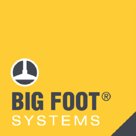 Big Foot - Set van 2 verstelbare voet 305mm normaal (360)