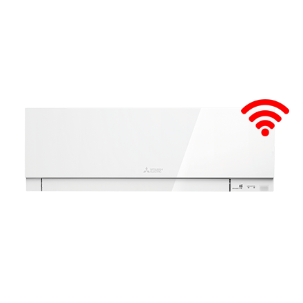 RAC Design 5,0 kW wandunit wit incl. wifi