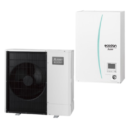 Warmtepomp (lucht/water) monobloc uitvoering