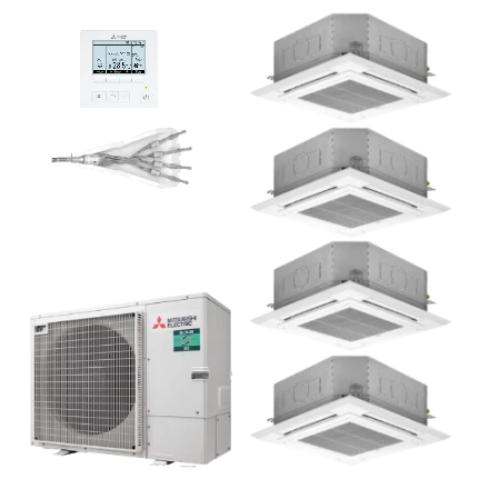 Airco splitsysteem - multi split compleet