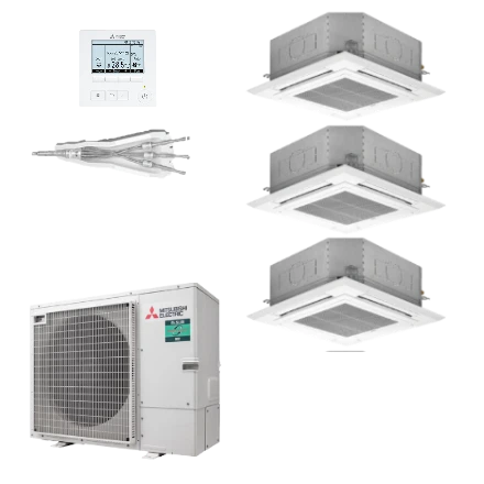 Triple split 4z cassette 95x95 power inv. 14,0 kW (YDA)