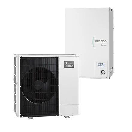 Warmtepomp (lucht/water) split uitvoering