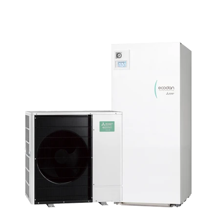 Warmtepomp (lucht/water) monobloc uitvoering