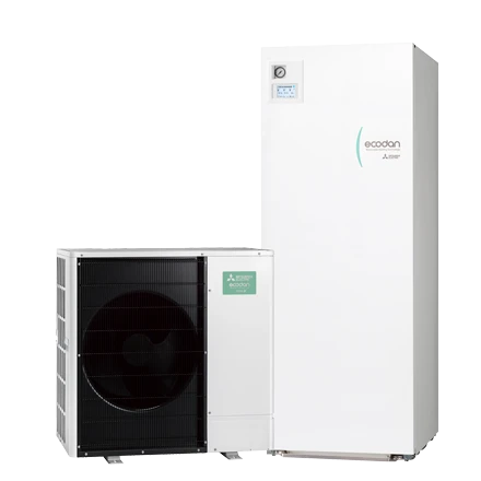 Warmtepomp (lucht/water) monobloc uitvoering