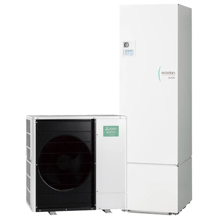 Warmtepomp (lucht/water) monobloc uitvoering