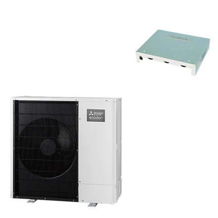 Warmtepomp (lucht/water) monobloc uitvoering