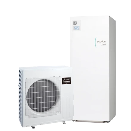 Warmtepomp (lucht/water) split uitvoering