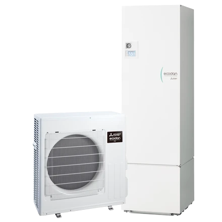 Warmtepomp (lucht/water) split uitvoering